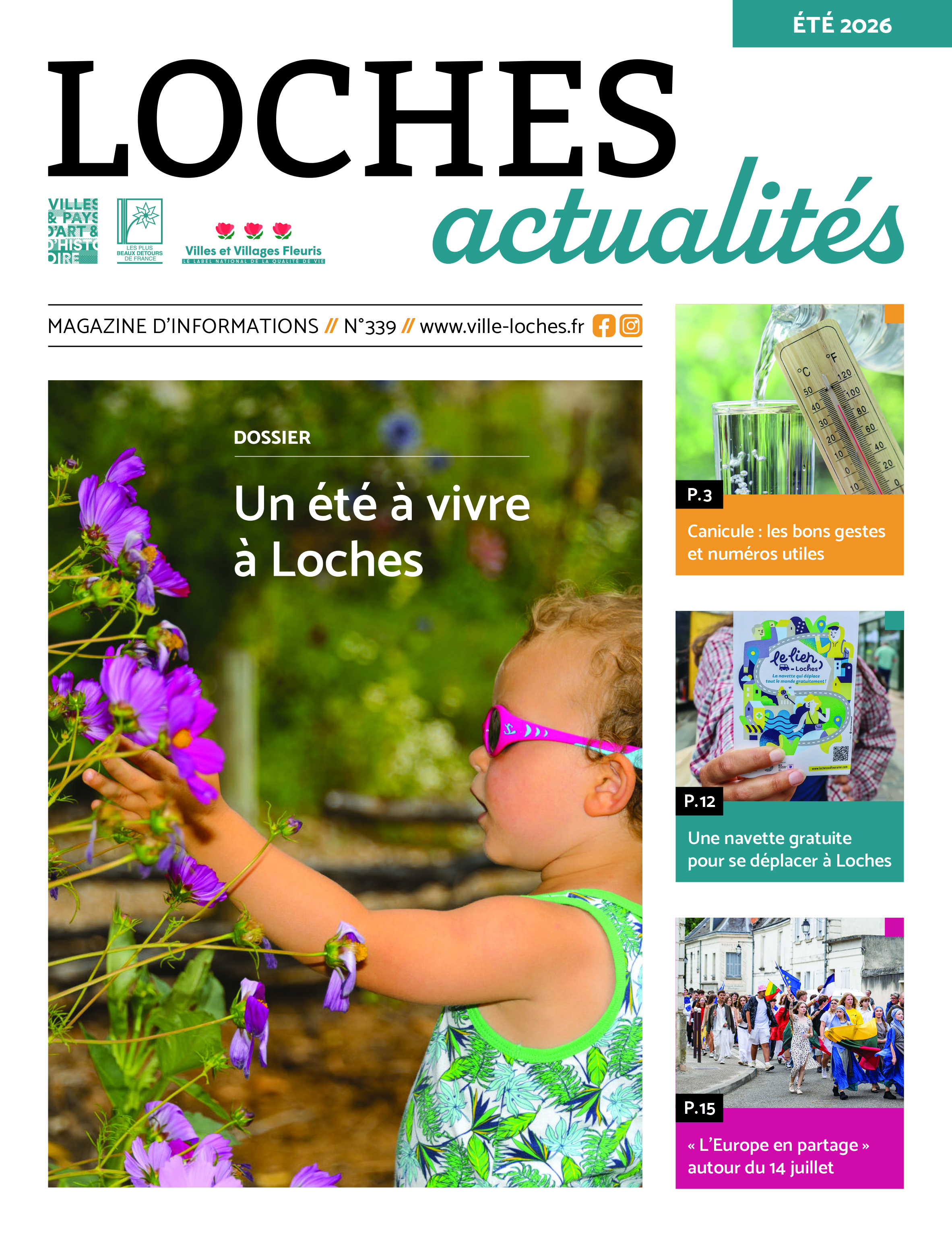 Loches actualit&eacute;s - &eacute;t&eacute; 2026