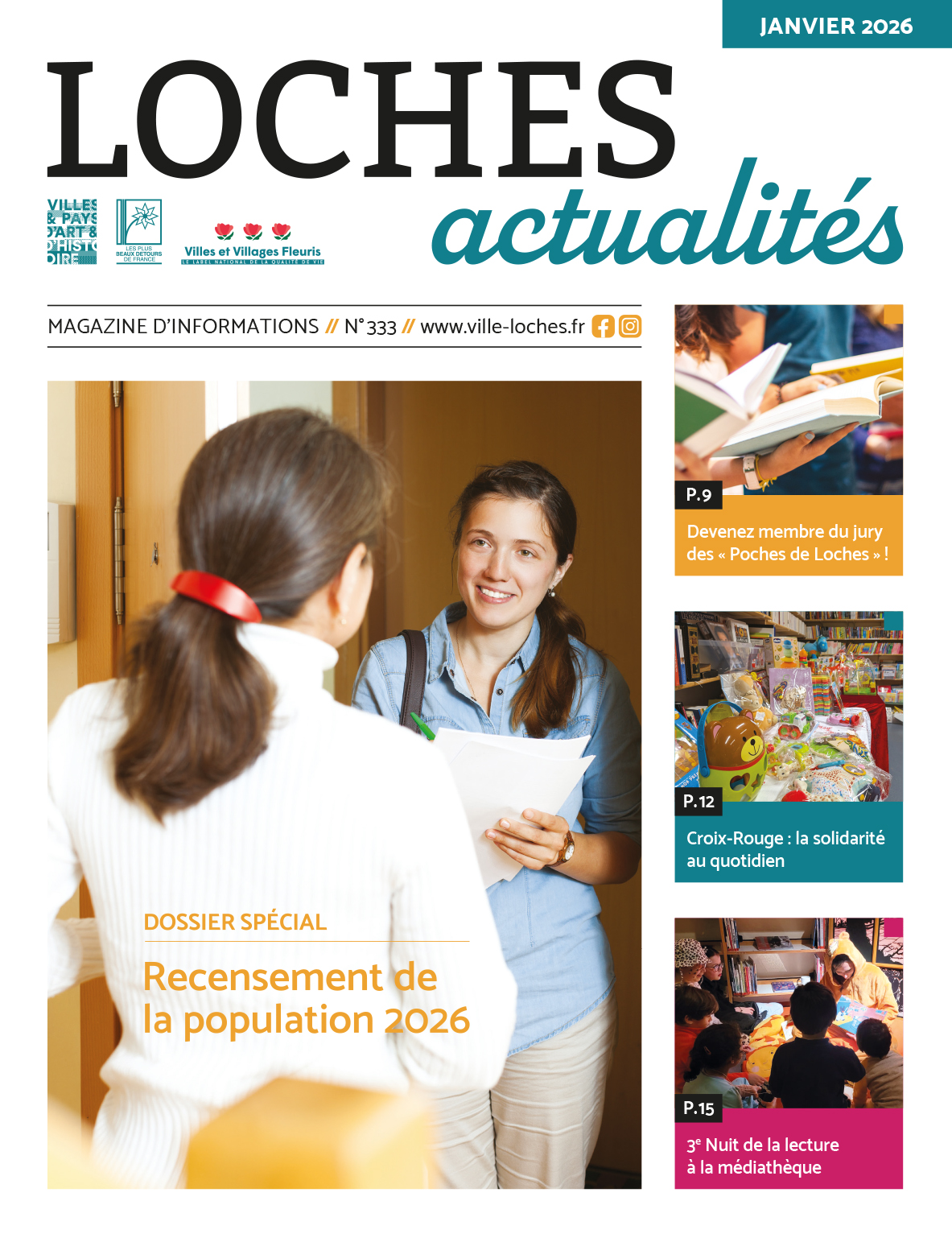 Loches actualit&eacute;s - janvier 2026