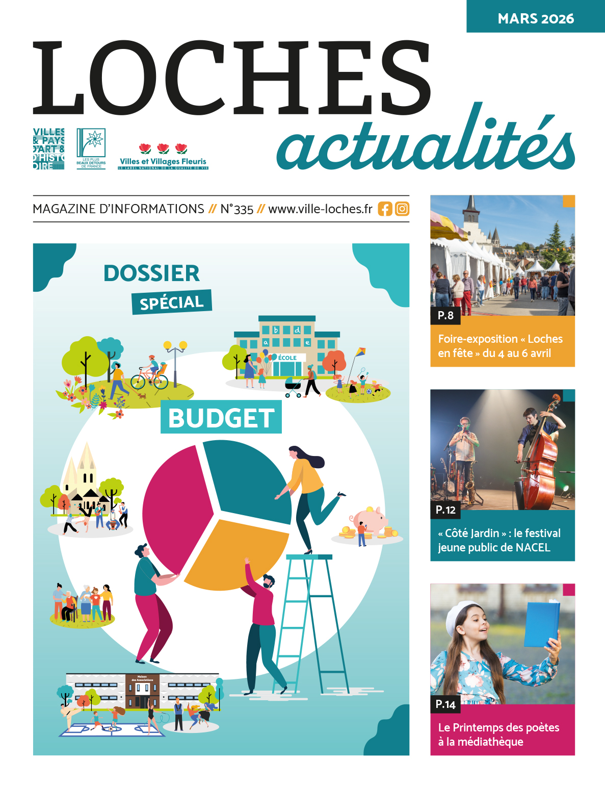 Loches actualit&eacute;s - mars 2026